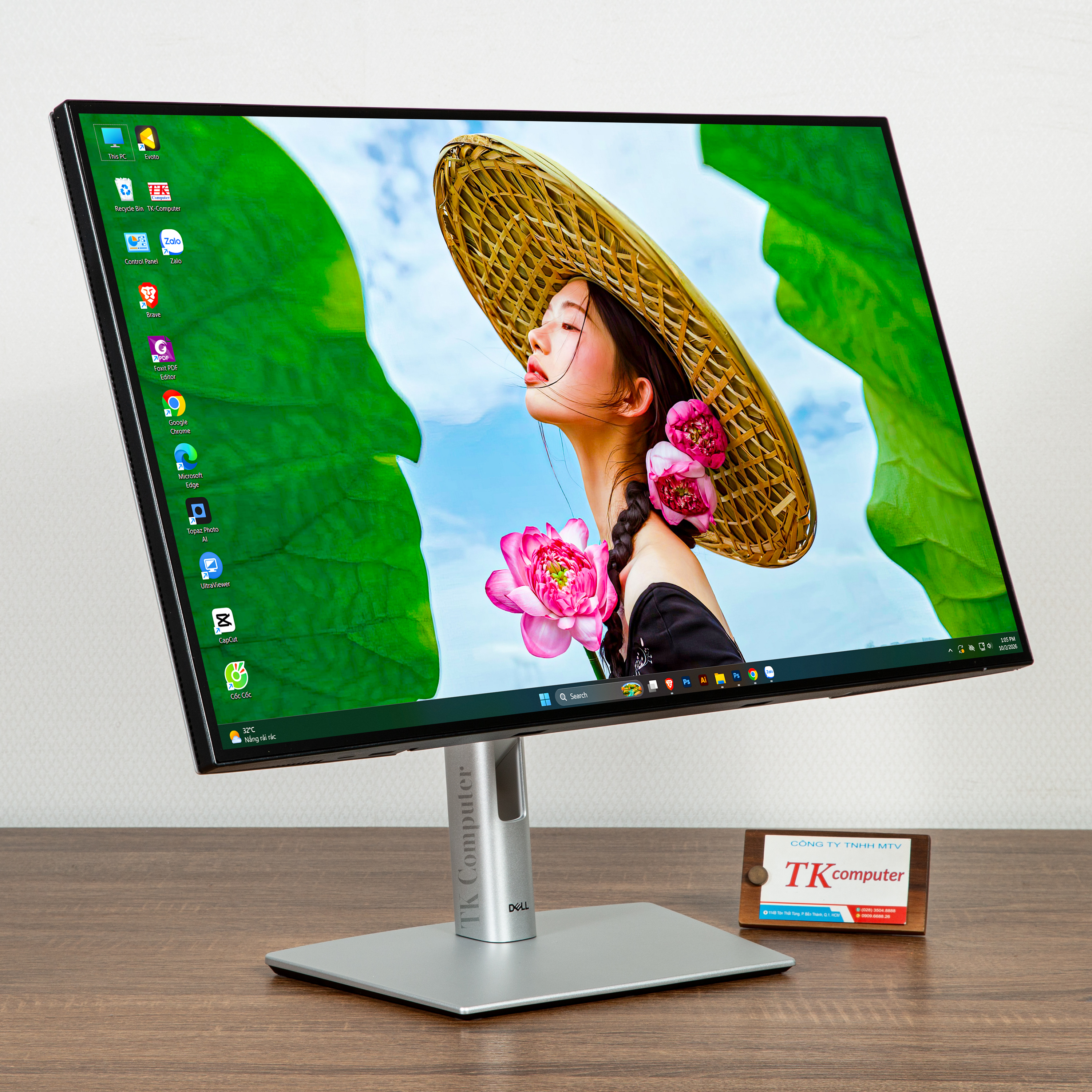 Màn hình Dell 27 Inch Ultrasharp U2722DE QHD 2K chuyên đồ họa